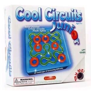 Cool Circuits Junior ScienceWiz Electronic Board Plays Music Sounds 40 Puzzles